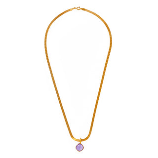 aura square thick necklace