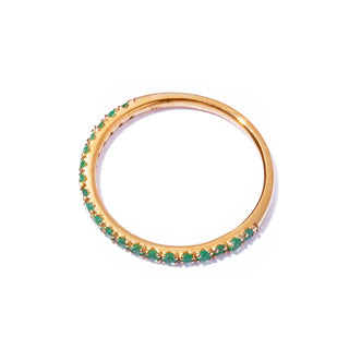 embrace emerald ring
