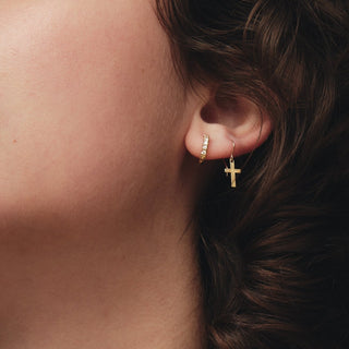 hoop diamond pierce