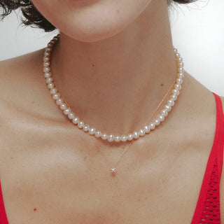 glow pearl necklace