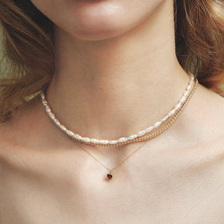 flora pearl choker