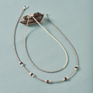 haze dot necklace