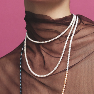 steady pearl matinee necklace