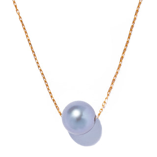 charcoal pearl necklace
