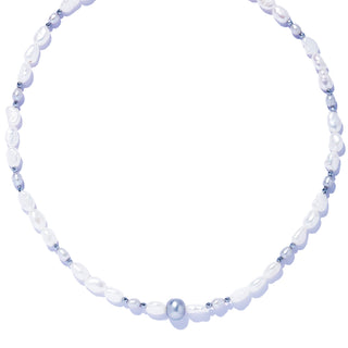 fragment pearl necklace