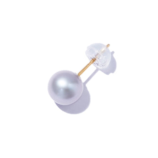 charcoal pearl stud pierce