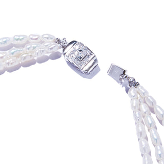 filigree pearl choker