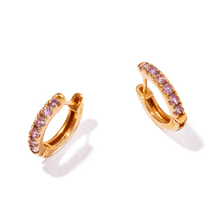 embrace pink sapphire pierce