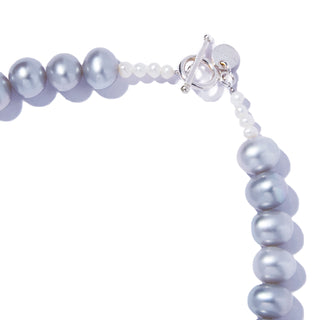 lunelle gray pearl necklace