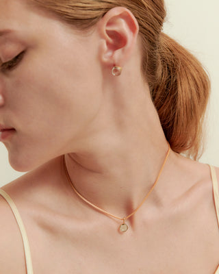 aura square thick necklace