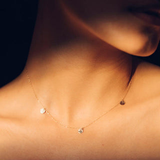 trio victoria plate necklace
