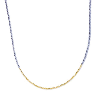 gloss long necklace