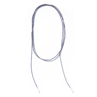 gloss lariat necklace