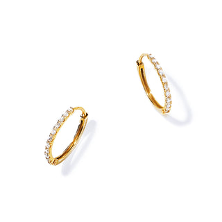 hoop diamond pierce