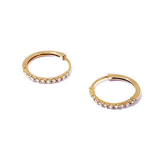 hoop diamond pierce
