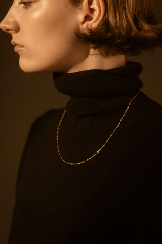 shine long necklace
