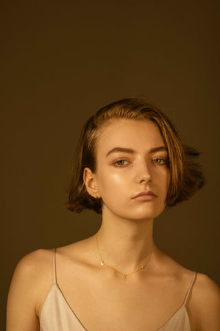planet drop necklace