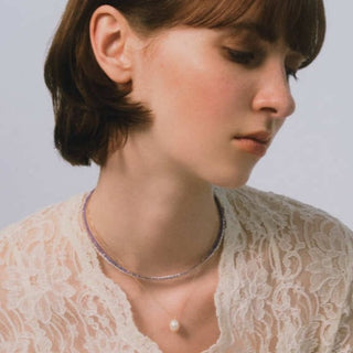 tanzanite choker