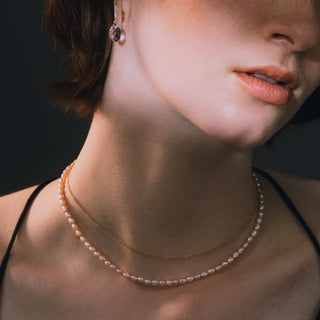 rose pearl choker