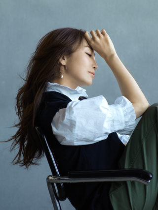 <MEGUMI KANZAKI×les bonbon×UNITED ARROWS>hoop baroque pearl pierce