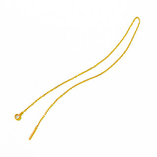 diamond long chain pierce(single)