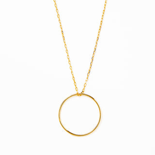hoop necklace