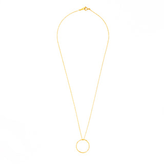 hoop necklace