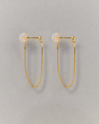 K18 amour drape pierce