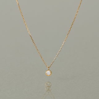 K18 vetra diamond necklace