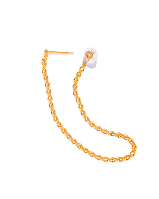 K18 aria drape long pierce