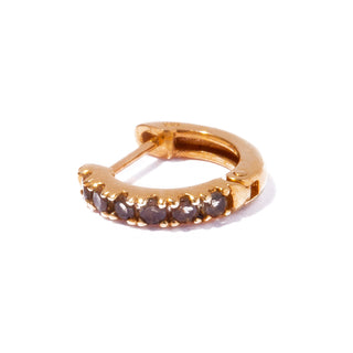 【受注商品】embrace smoky quartz pierce