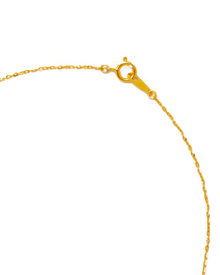 K18 Filament necklace