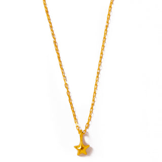 K18 petit etoile necklace