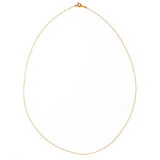 K18 liquid matinee necklace