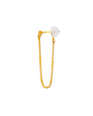 K18 amour drape pierce