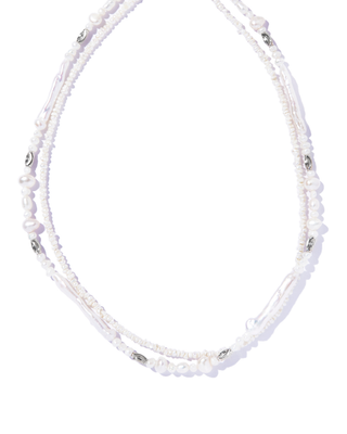 quiet luster necklace
