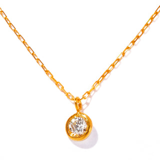 【受注商品】K18 vetra diamond necklace