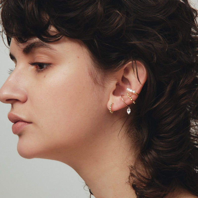 lily of the valley earcuff – les bon bon Online store