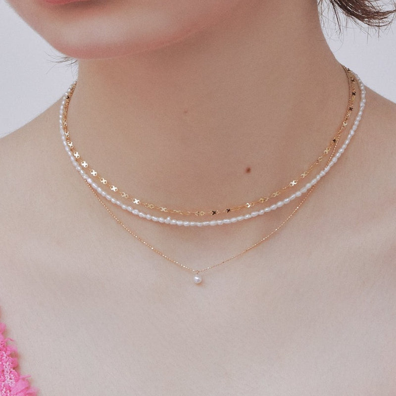 stardust pearl necklace