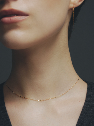 Les bonbon K18 Elisabeth ネックレス K18 elisabeth choker – les bon bon Online store