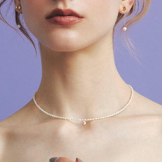 lune pearl choker