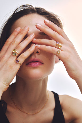 aura square ring