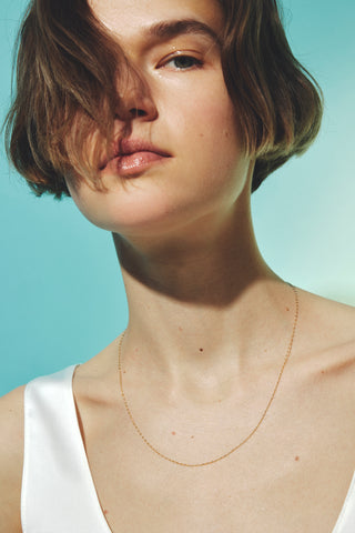 K18 elisabeth matinee necklace