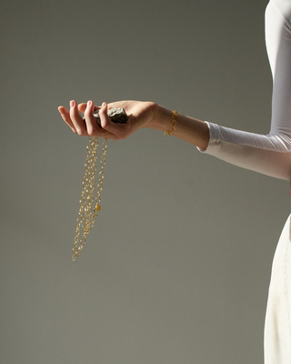 botanica halo long necklace
