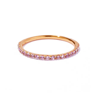 【受注商品】embrace pink sapphire ring
