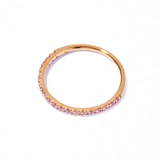 【受注商品】embrace pink sapphire ring