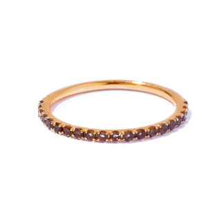 【受注商品】embrace smoky quartz ring