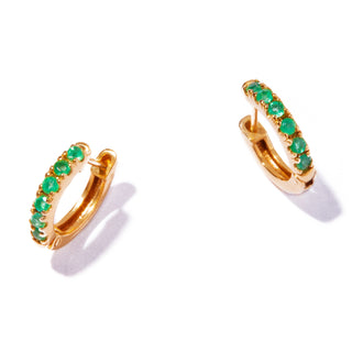 【受注商品】embrace emerald pierce