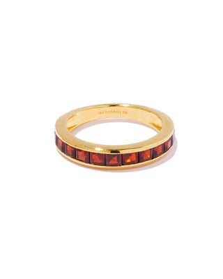 tes ring garnet