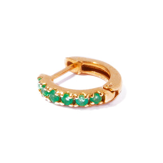 【受注商品】embrace emerald pierce